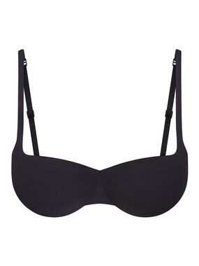 SKIMS Ultimate Push-Up Underwire Balconette Bra Onyx 40D